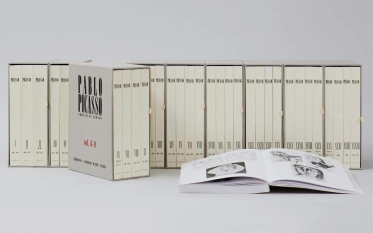<Pablo Picasso par Christian Zervos> 3800만원 카이에다르.