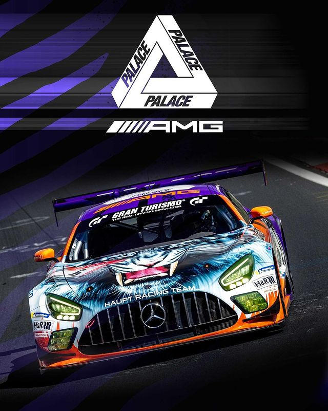 palace x mercedes AMG