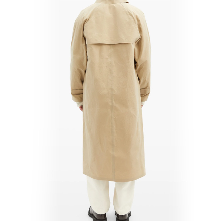 Original wax-coated cotton-canvas coat, $803 USD