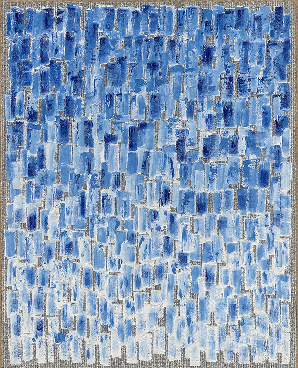 Oil on hemp cloth 162x130cm, Courtesy of the artist and Kukje Gallery.