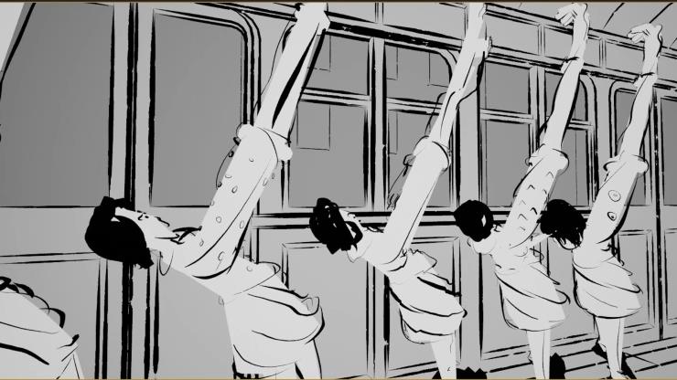 권하윤의 가상현실 작품 <구보, 경성방랑>의 한 장면.