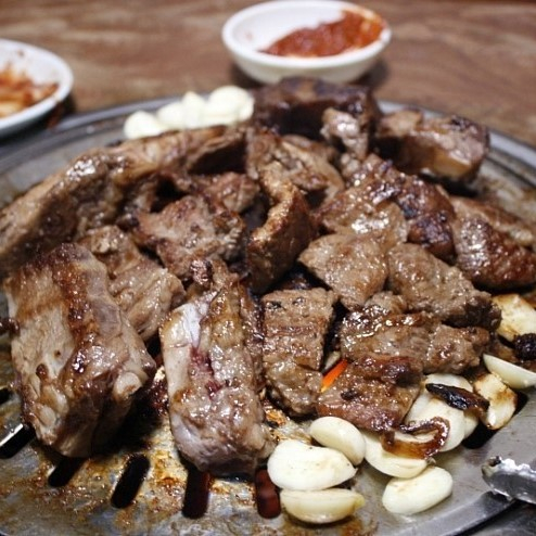 종점숯불갈비