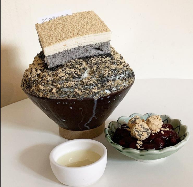 소소하게 콩설기 빙수