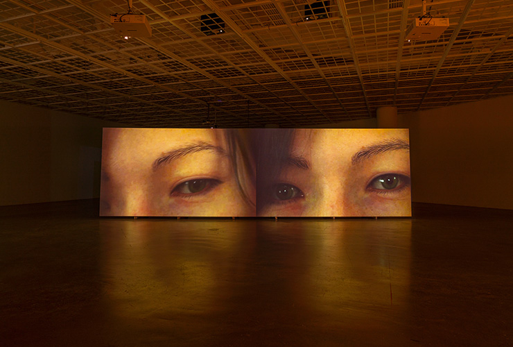 ‘이성(理性)의 정원’(2022, VR/2채널 영상) 중 일부. ©STONE KIM