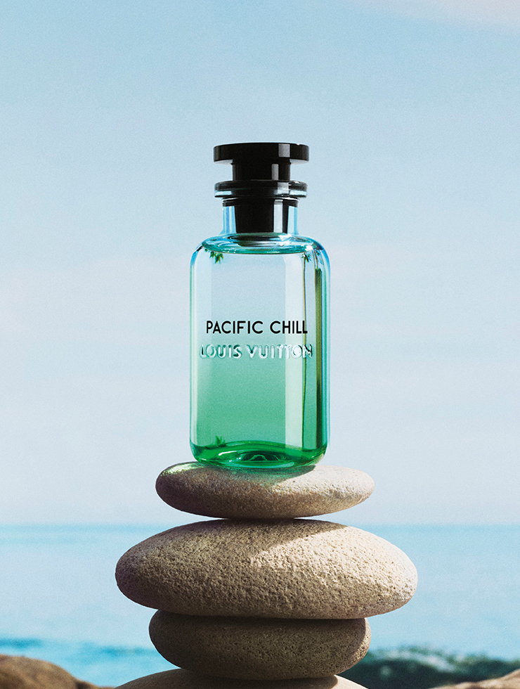 퍼퓸 드 콜로뉴 퍼시픽 칠 100mL/40만원대, 200mL/60만원대 모두 루이 비통.