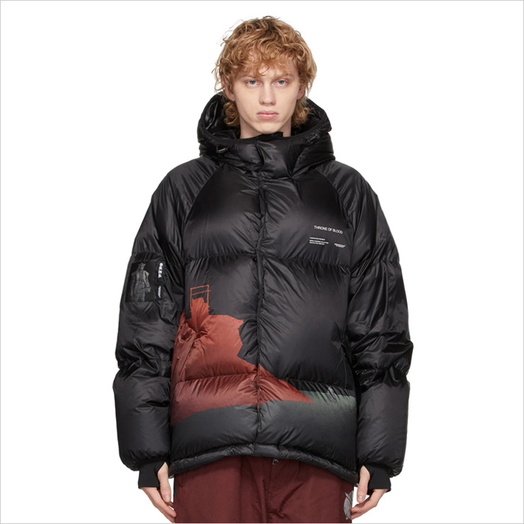 언더커버 블랙 다운자켓, $2,860 USD