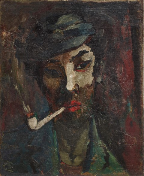 구본웅, <친구의 초상>, 1935, 캔버스에 유채, 62x50cm, 국립현대미술관 소장