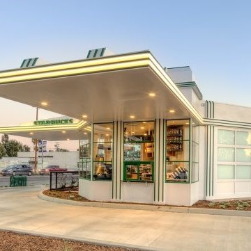 Gilmore Gas Station Los Angeles ⓒstories.starbucks.com