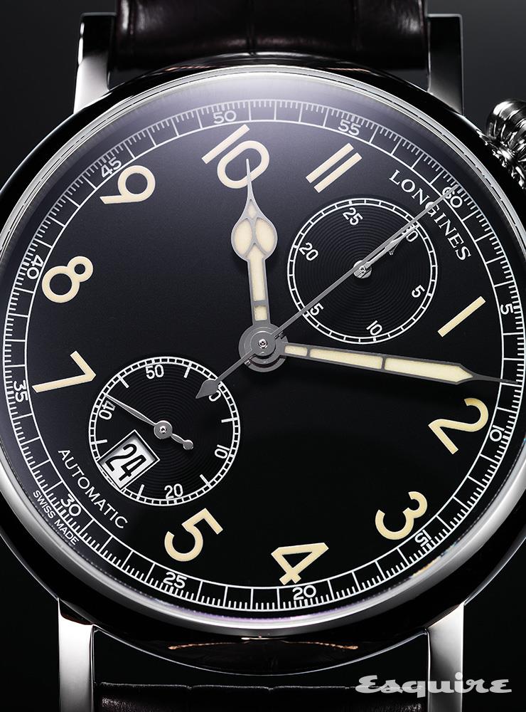 41mm 스틸 케이스, 오토매틱 무브먼트, 애비게이션 워치 타입 A-7 1935 4백만원대 론진.