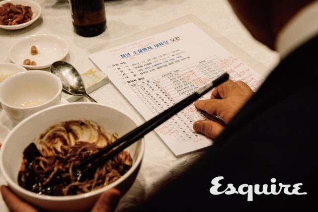 박원순이 짜장면을 먹다 말고 적어둔 소셜 벤처 대표단의 건의 사항.