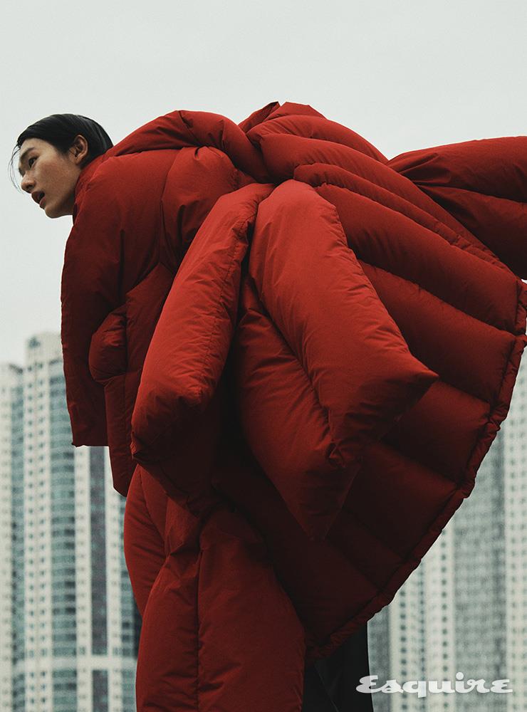 오버사이즈 패딩 코트 가격 미정 막시제이.