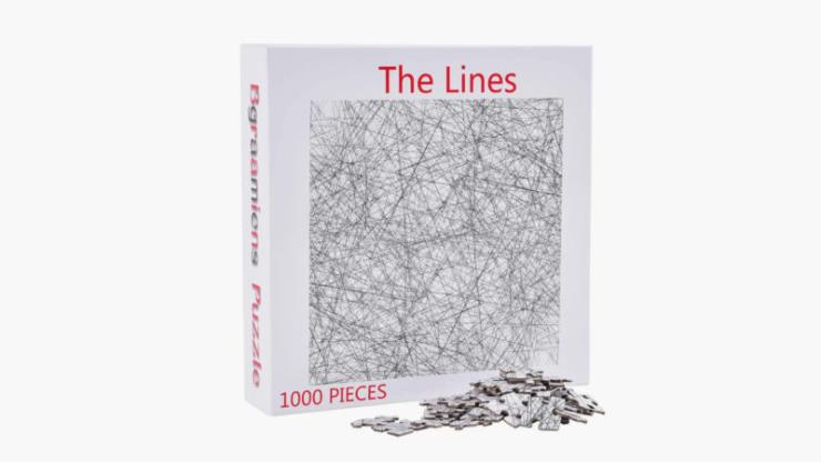 Bgraamiens Lines Puzzle