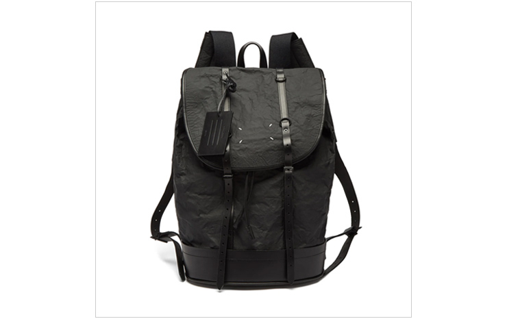 메종마르지엘라 &크링클 가죽 트리밍 백팩, $2,195 USD