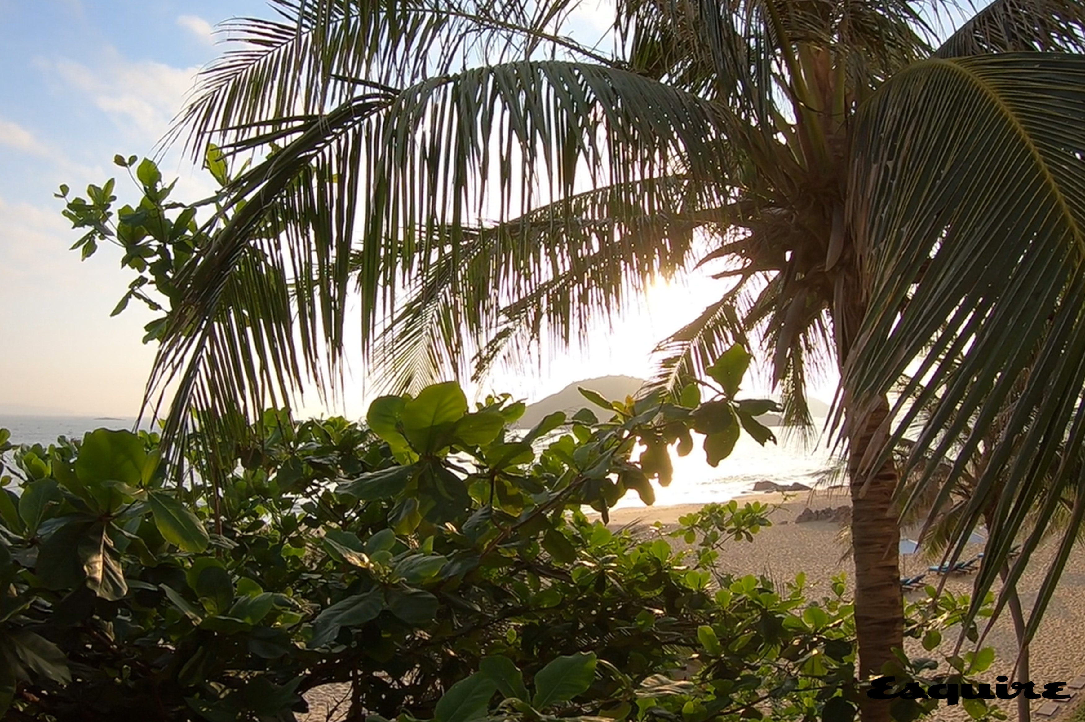 아바니 퀴논 리조트 테라스 풍경