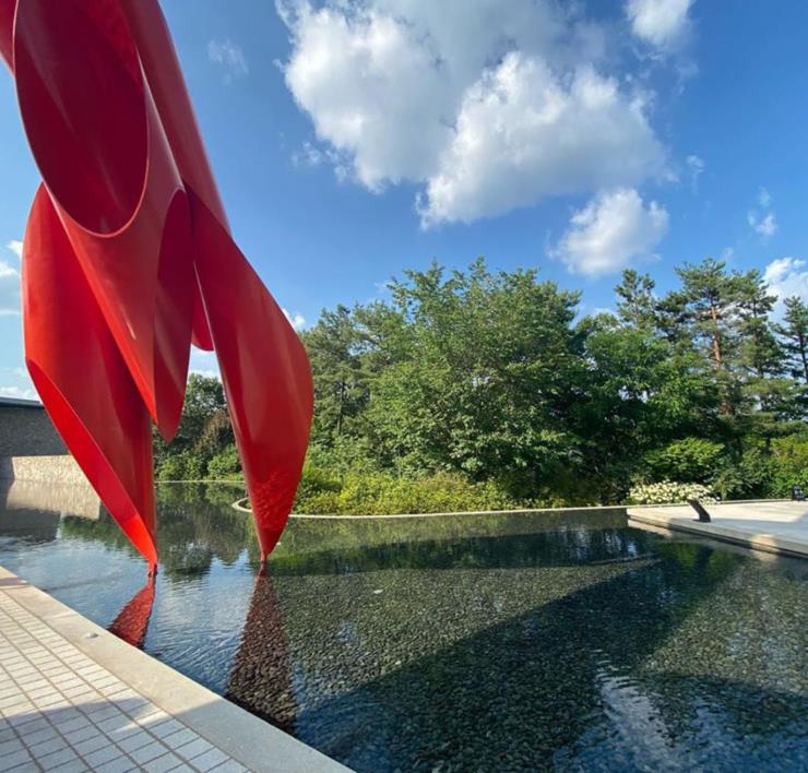 뮤지엄 산 카페 테라스