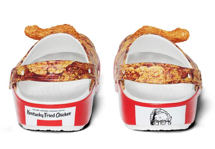 KFC X 크록스 프라이드치킨 클로그