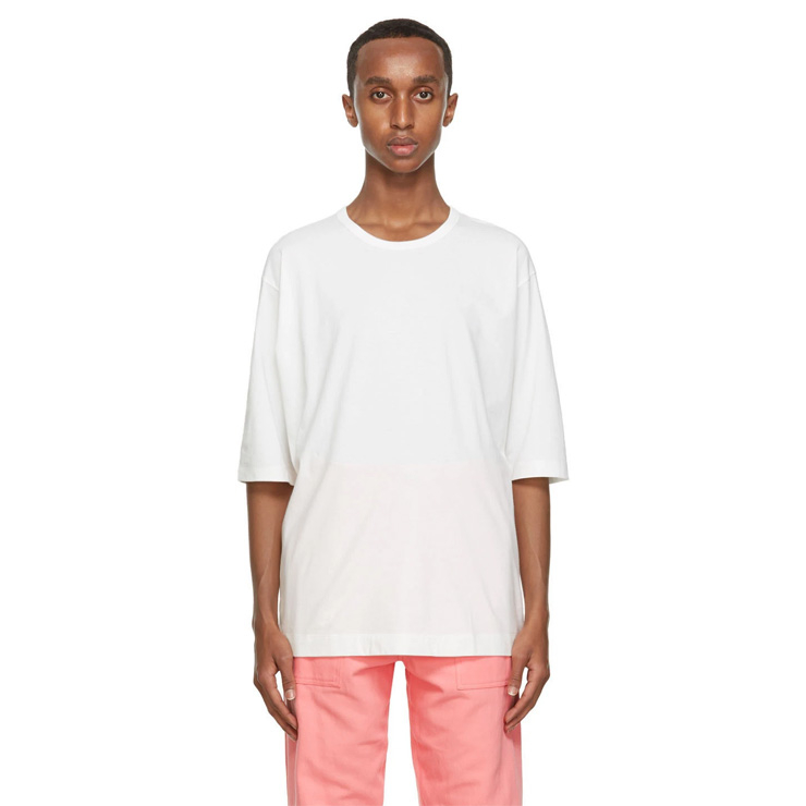 White Cotton T-shirt, $185 USD