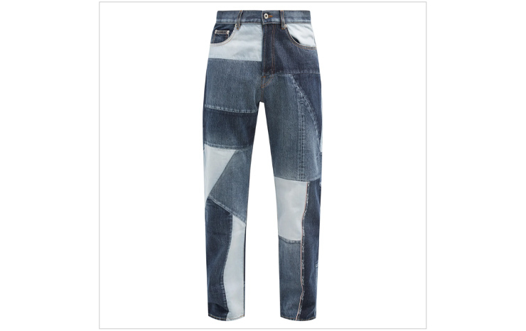 발렌티노 & 패치워크 진, $2,315 USD.