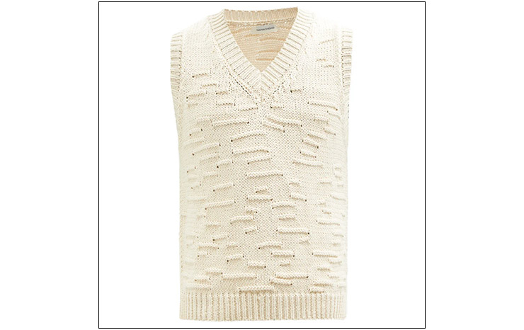 나마체코 & 아르노 코튼 스웨터 베스트, $452 USD