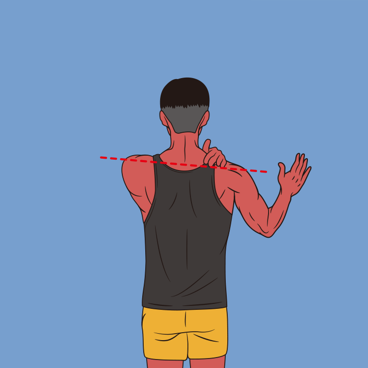 어깨 높이 교정운동