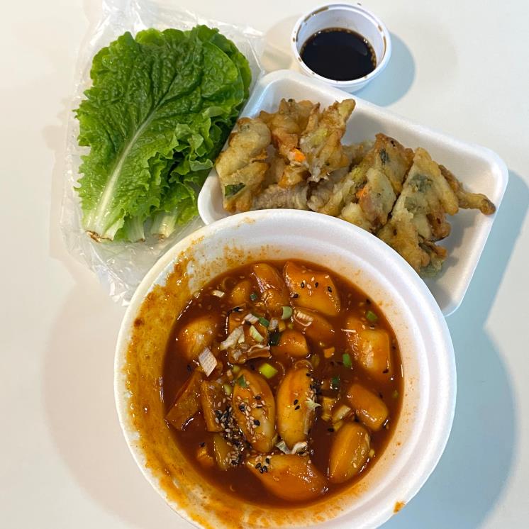 뽀빠이 상추튀김