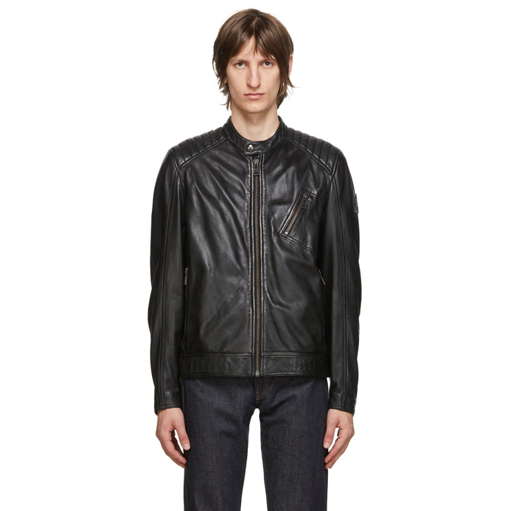Black V Racer 2.0 Jacket, $870 USD