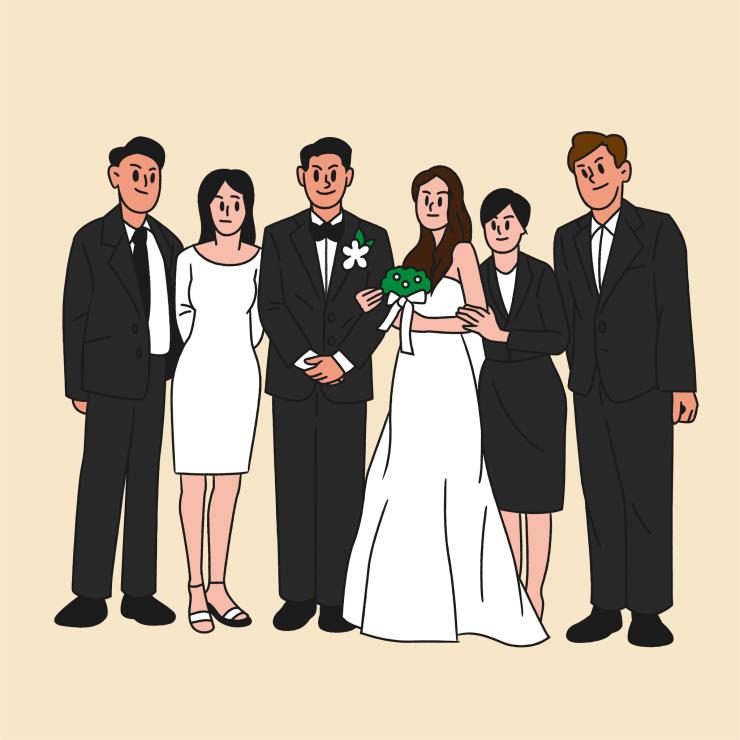 결혼식장에서 하면 안 되는 행동들 5