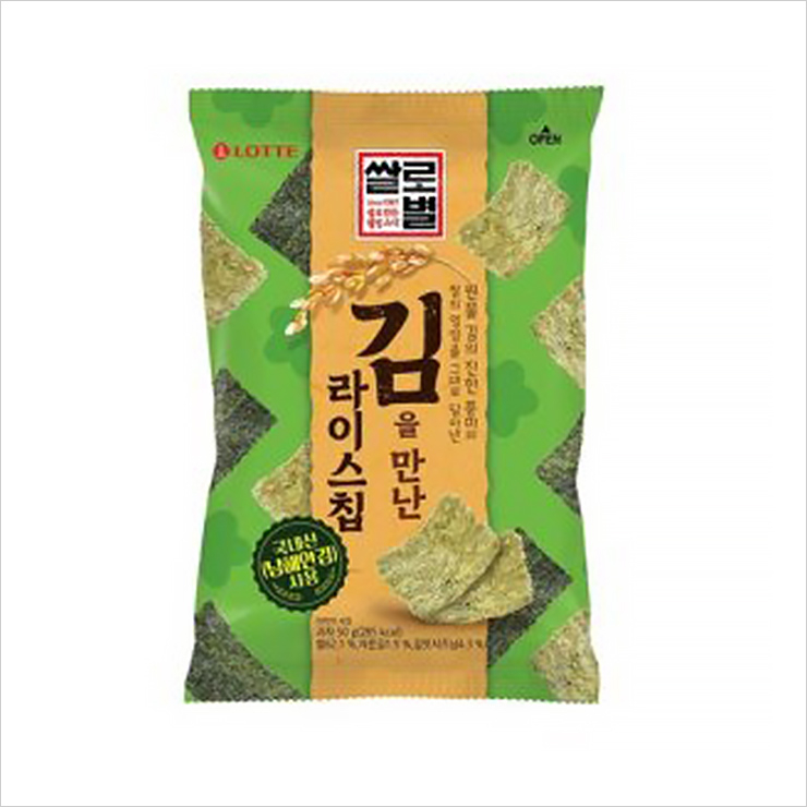 쌀로별 김을 만난 라이스칩