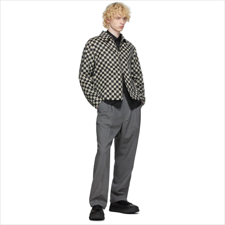 Grey Classic Trousers, $270 USD