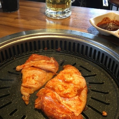 사계진미 숯불닭갈비