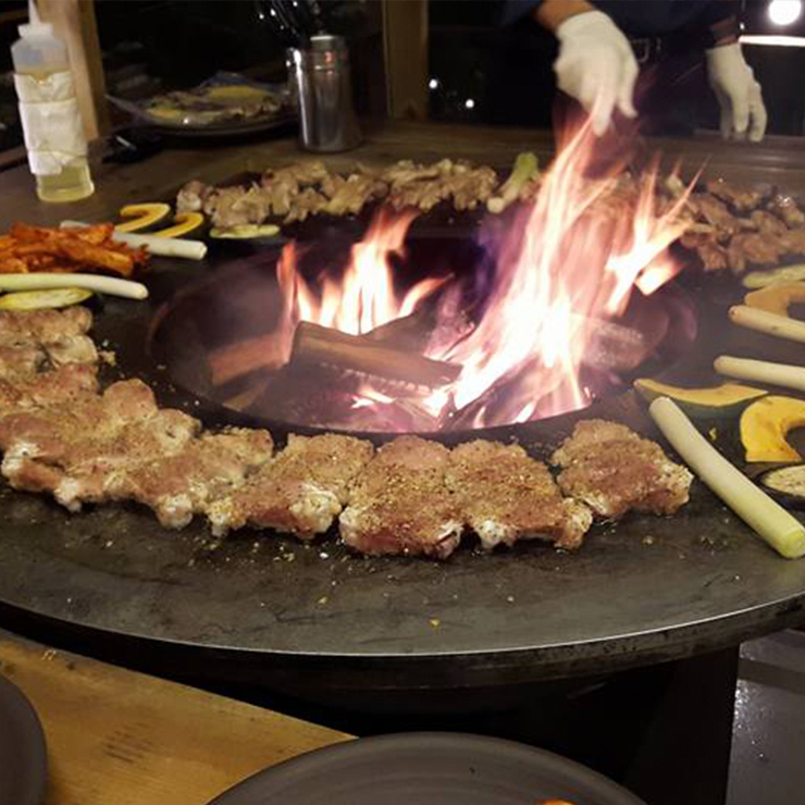 토담 숯불 닭갈비