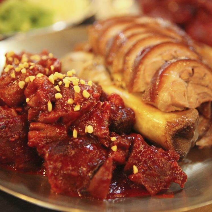 만족오향족발