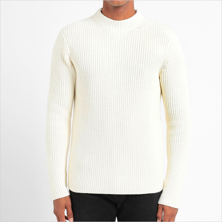 8 By yoox Wool Blend Crew-Neck Sweater, $120 USD