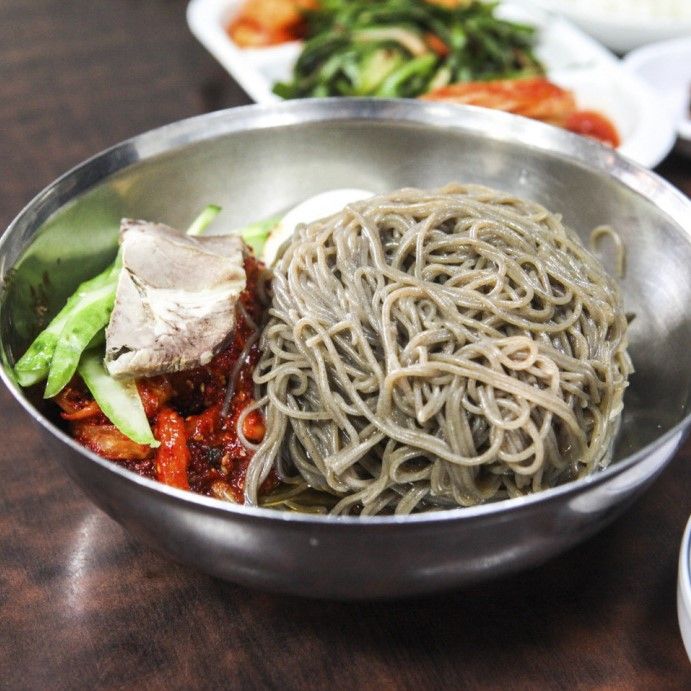 만포막국수