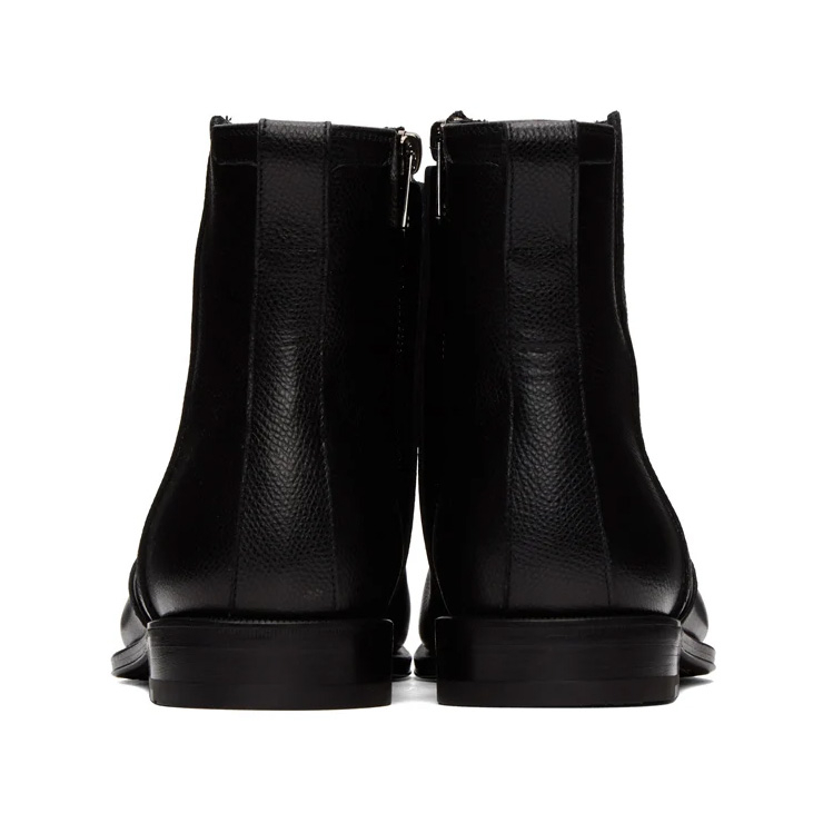 Black Spider Chelsea Boots, $985 USD