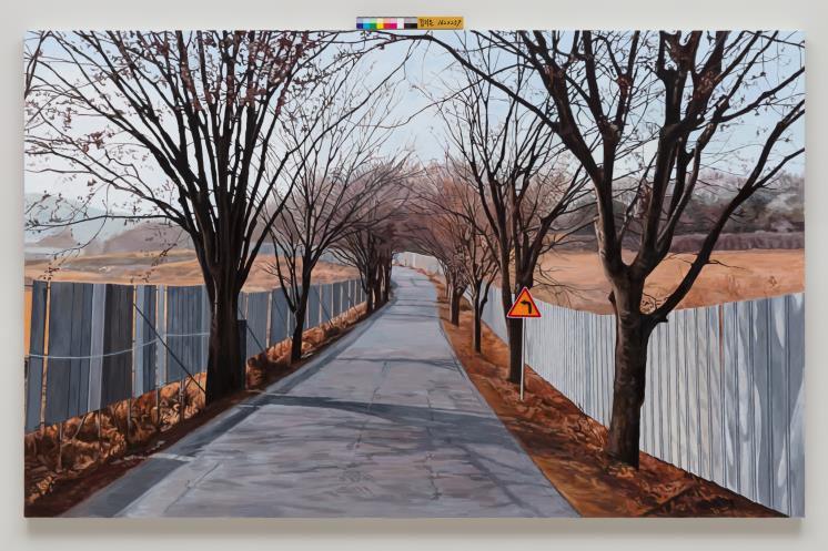<화성 풍경 - 가림막>, 갤러리 시몬.