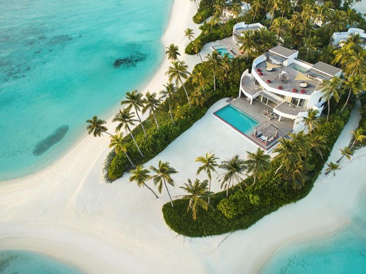 Jumeirah Maldives - Beach Retreat - Aerial View