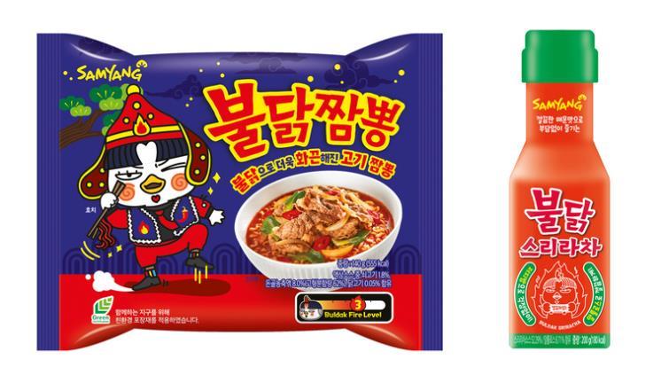 삼양식품 불닭짬뽕 & 불닭스리라차