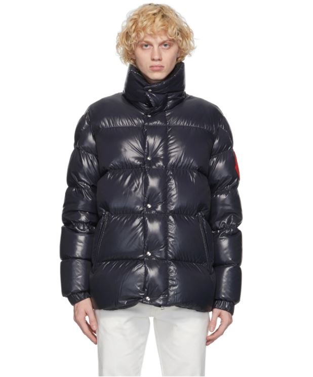 2 Moncler 1952 Navy Down Dervaux Jacket, $1340 USD