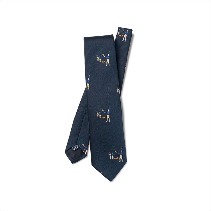 네이비 실크 타이 23만9000원 드레익스.