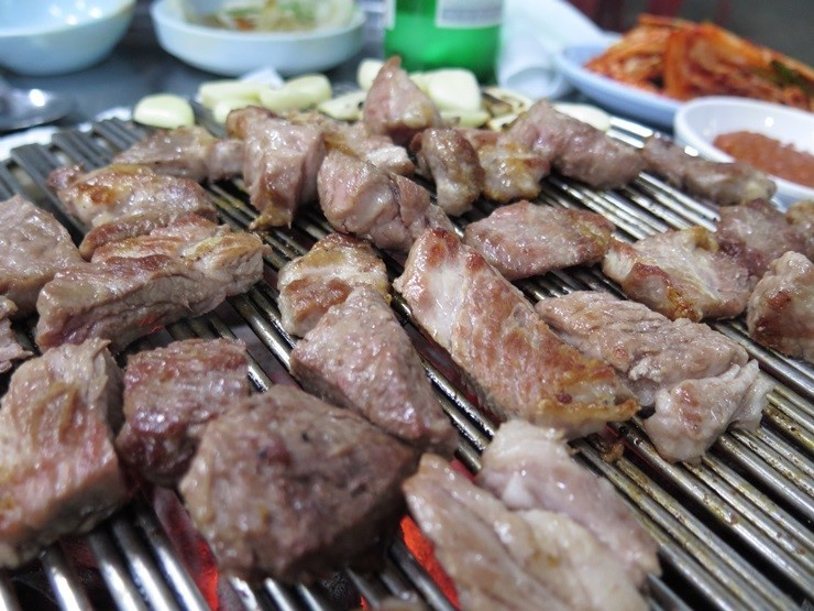 오류골주먹고기
