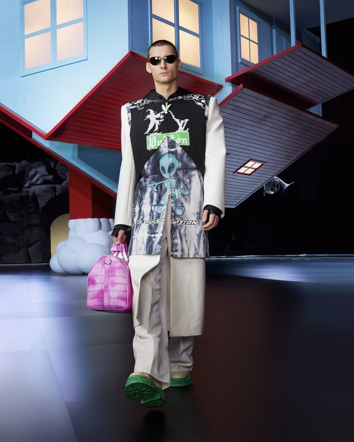 루이비통 22 FW 남성 스핀 오프 쇼 룩