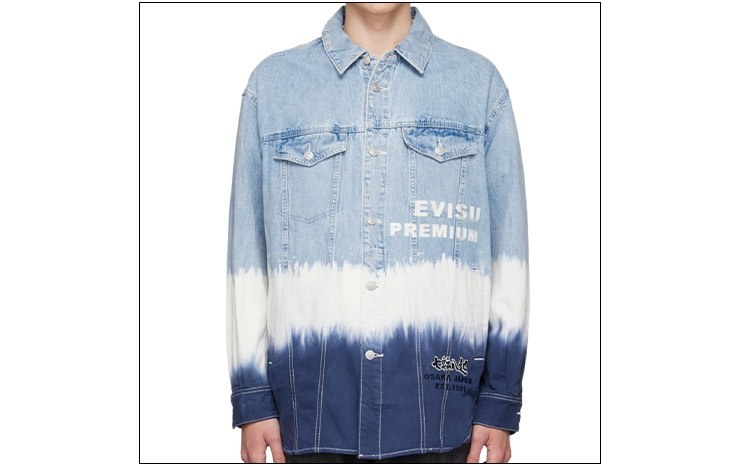 에비수 & 블루 데님 재킷, $485 USD