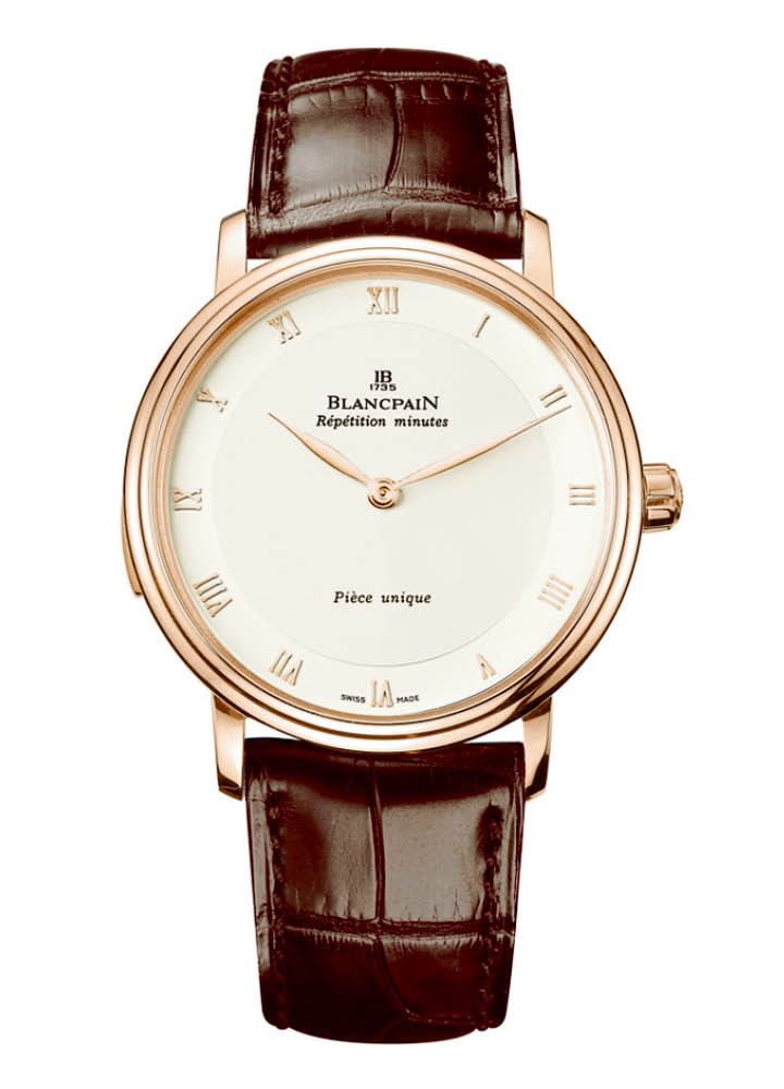 블랑팡 오토마타 미닛리피터 워치. 3억1천만원대.