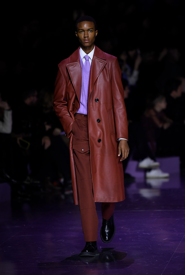 밀라노 패션쇼에서 열린 휴고보스 2020 F/W 컬렉션