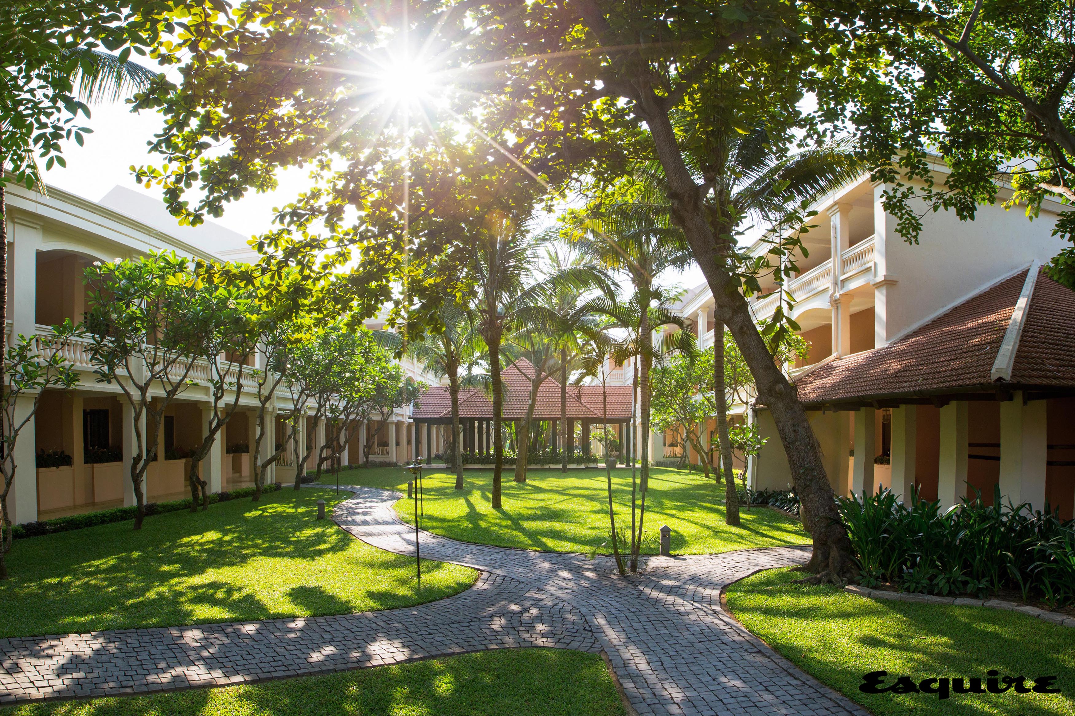 아난타라 호이안 리조트 정원