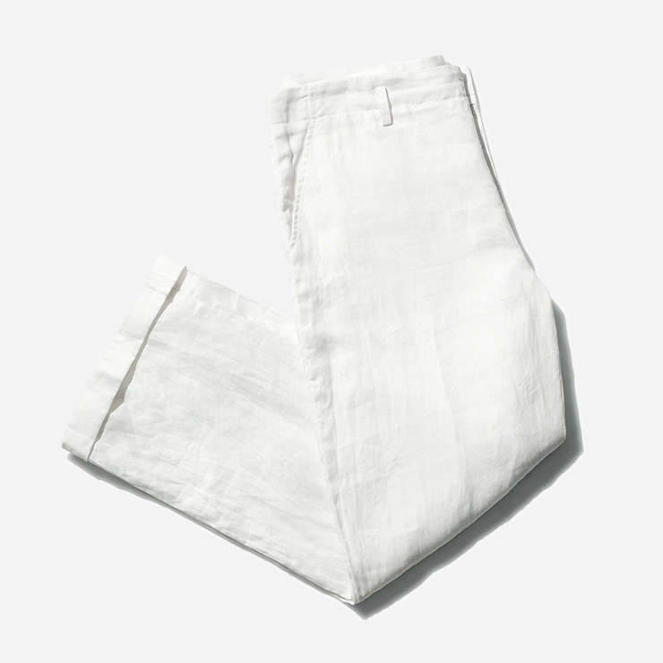 화이트 와이드 팬츠 89만8000원 김서룡.