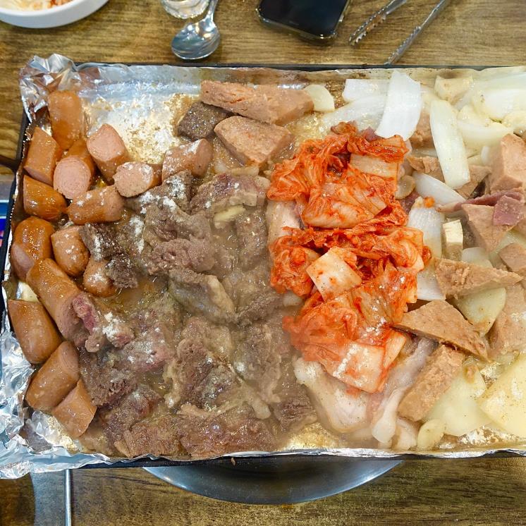 송백부대찌개