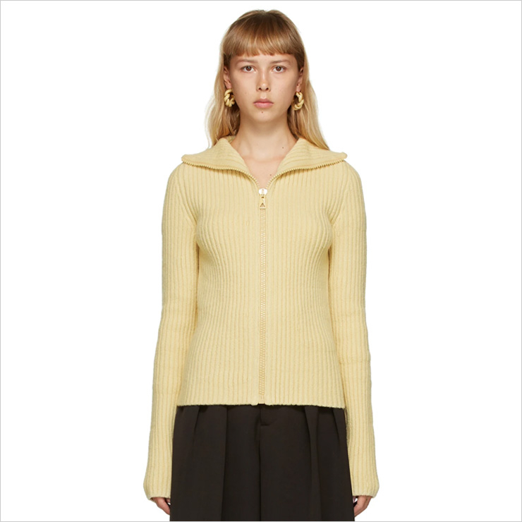 보테가베네타 집업 스웨터, $1,305 USD