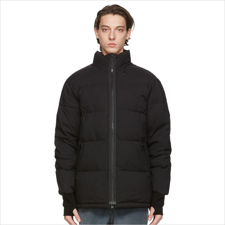 겐조 블랙 다운 퍼프 자켓, $695 USD